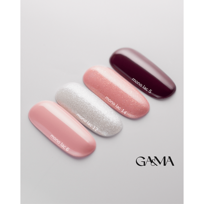 Однофазный гель-лак GÉMELY ex GA&MA Mono Lac №12, 6 мл, Выбор оттенка: №12, фото 2