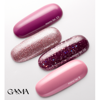 Однофазный гель-лак GÉMELY ex GA&MA Mono Lac №18, 6 мл, Выбор оттенка: №18, фото 2