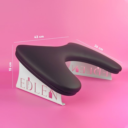 Підлокітник фігурний Edlen Comfort, чорний, Вибір відтінку: Black, зображення 2