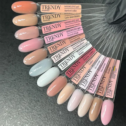 Trendy Nails Modeling Gel Strawberry cream, 30 мл
, Вибір об'єму: 30 мл, зображення 2