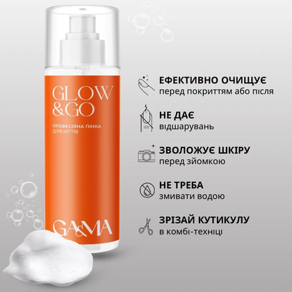 Пенка GÉMELY ex GA&MA Foam Glow&Go, 150 мл, фото 2