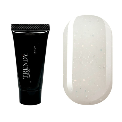 Акригель Trendy Nails Crystal Milk, 15 г
, Вибір відтінку: Milk