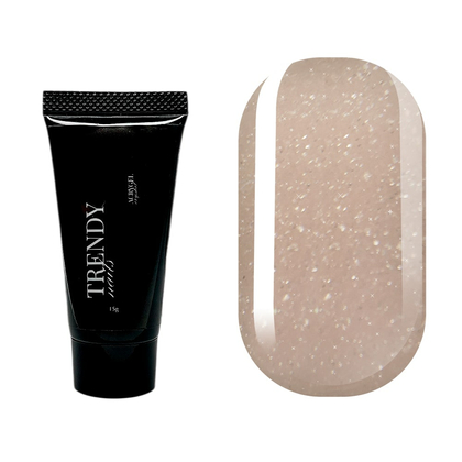Акригель Trendy Nails Crystal Pearl, 15 г
, Вибір відтінку: Pearl