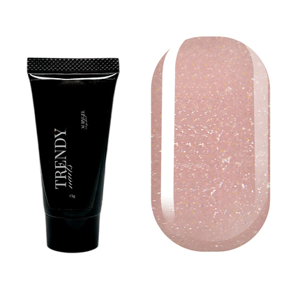 Акригель Trendy Nails Crystal Rose, 15 г
, Вибір відтінку: Rose