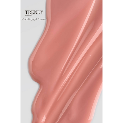 Trendy Nails Modeling Gel Sunset, 30 мл
, Вибір об'єму: 30 мл, зображення 2
