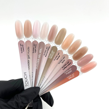 Гель Touch Builder gel Caramel, 30 мл, Вибір відтінку: Caramel, зображення 3