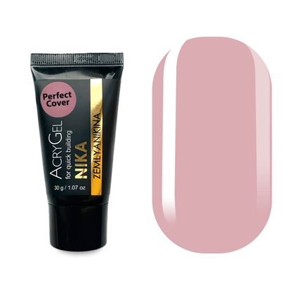 AcryGel Nika Zemlyanikina Perfect Cover, 30 мл, Вибір об'єму: 30 мл, Вибір відтінку: Perfect Cover