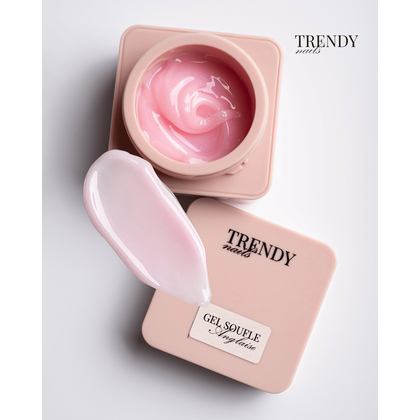 Trendy Nails gel Souffle Anglaise, 15 мл
, Вибір відтінку: Anglaise