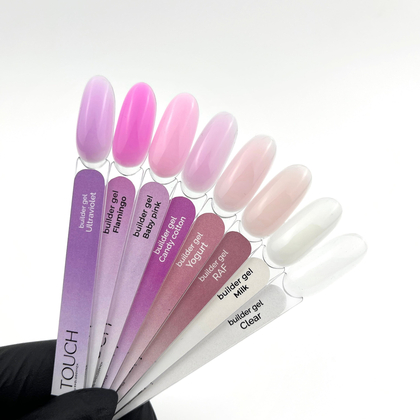 Гель Touch Builder gel Clear прозрачный, 30 мл, Выбор оттенка: Clear , фото 3