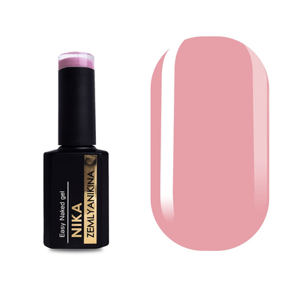 Моделюючий гель Nika Zemlyanikina Easy gel Naked, 15 мл, Вибір об'єму: 15 мл, Вибір відтінку: Naked