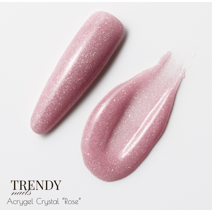 Акригель Trendy Nails Crystal Rose, 15 г
, Вибір відтінку: Rose, зображення 2