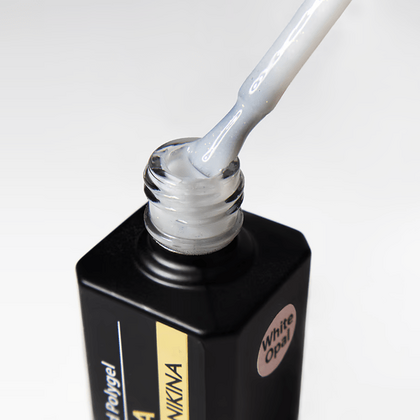 Рідкий акригель Liquid Polygel Nika Zemlyanikina White Opal, 15 мл, Вибір відтінку: White Opal, зображення 2