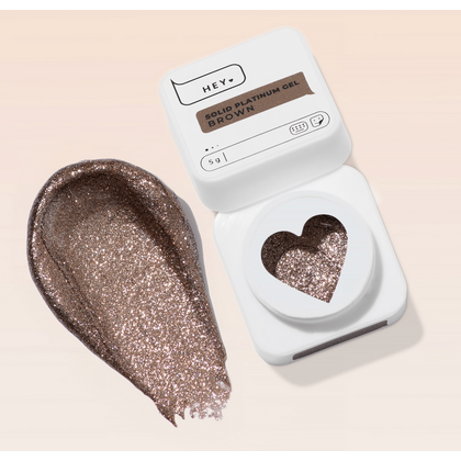 Гель-краска HEYLOVE Solid platinum gel Brown, 5 г, Выбор оттенка: Brown, фото 2