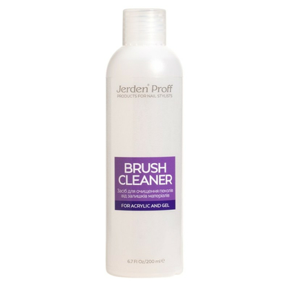 Жидкость для очистки кистей Jerden PROFF Brush Cleaner, 200 мл
