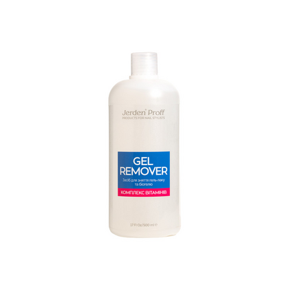 Jerden Proff Gel Remover засіб для зняття гель-лаку "Комплекс вітамінів", 500 мл, Вибір об'єму: 500 мл