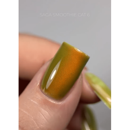 Гель-лак Saga Professional Smoothie Cat №06, 10 мл, Вибір відтінку: №6, зображення 2, призначення