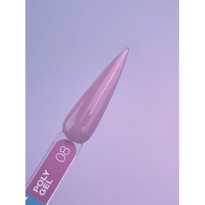 Полигель для наращивания LUNA Poly Gel №08, 30 мл, Выбор оттенка: №8, фото 2