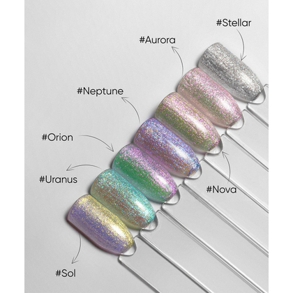 Dark Uranus gel paint, 5g, Выбор оттенка: Uranus, фото 3