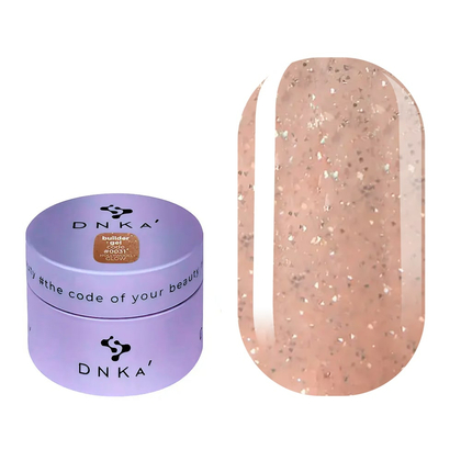 Гель DNKa Builder №31 Hollywood Glow, 15 ml, Вибір об'єму: 15 мл, Вибір відтінку: №31