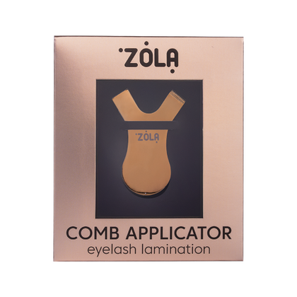 ZOLA Аппликатор-гребень металлический - золотой Comb Applicator, фото 2