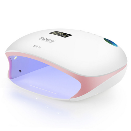 Лампа Sun 4S, UV/LED 48W ОРИГИНАЛ (с кварцевыми диодами), Выбор оттенка: Pink, фото 2