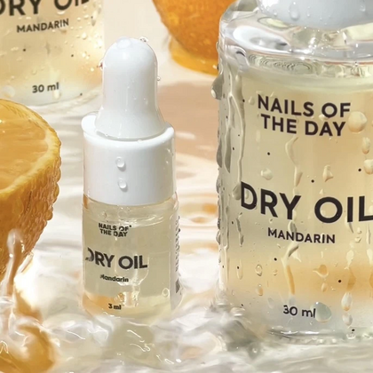 Сухое масло для кутикулы NAILSOFTHEDAY Dry Oil Mandarin, 30 мл, Выбор объема: 30 мл, фото 2