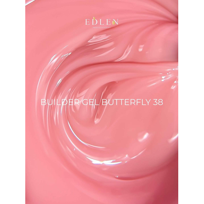 Edlen Builder Gel Butterfly №38, 30 мл, зображення 2