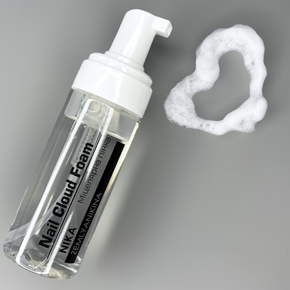 Мицелярная пенка для маникюра Nika Zemlyanikina Nail Cloud Foam, 150 мл, фото 2