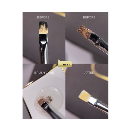 Очиститель для кистей HEYLOVE Brush Care Solution, 30 мл, фото 2