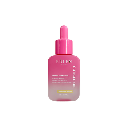 Масло для кутикулы Edlen Cuticle oil, strawberry aroma, 30 мл
