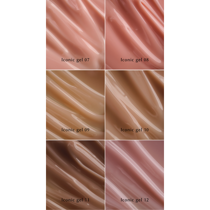 Dark Iconic gel 08, 30 мл, Вибір об'єму: 30 мл, Вибір відтінку: 08, зображення 4