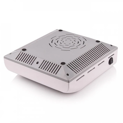 Вытяжка для маникюра SIMEI 858-8 на 80W с HEPA фильтром, белая, фото 3