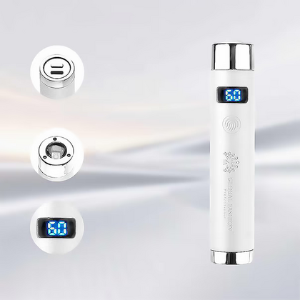 Сенсорный LED фонарик на подставке Global Fashion AI на аккумуляторе с USB, 5W, фото 6