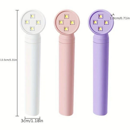 UV/LED фонарик для сушки, на аккумуляторе, 12Вт, фото 2