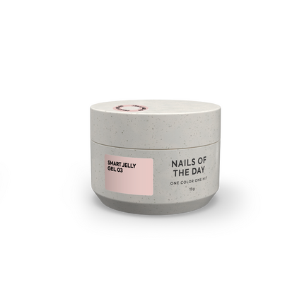 гель NAILSOFTHEDAY Smart Jelly gel №03, 15 мл, фото 4