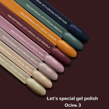 Гель-лак NAILSOFTHEDAY Let's special Cold Marsala - 377, 10 мл, фото 4