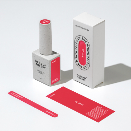 Gel polish  NAILSOFTHEDAY Color of the month March 2026, 10 ml, фото 2