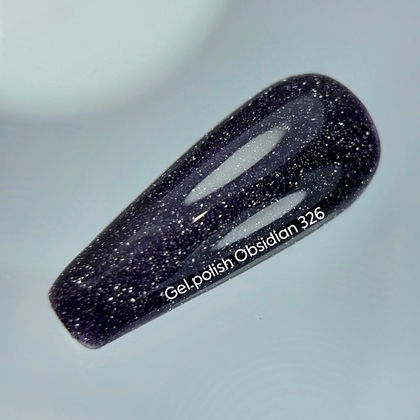 Гель-лак NAILSOFTHENIGHT Obsidian-326, 10 мл, фото 2