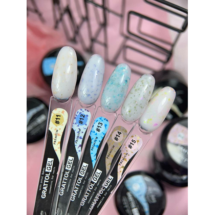 Grattol gel, Miss Luna Premium №12, 15 мл