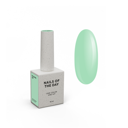 Гель-лак NAILSOFTHEDAY Let's special Maldives-239, 10 мл теплий м'ятно-зелений
