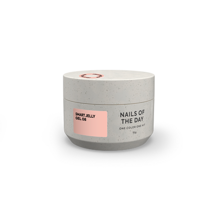 гель NAILSOFTHEDAY Smart Jelly gel №08, 15 мл