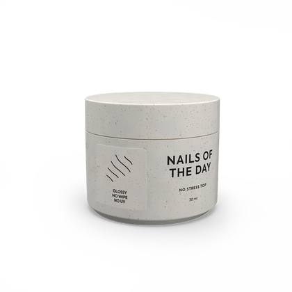 Top NAILSOFTHEDAY No Stress no wipe 30 мл