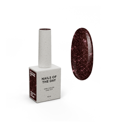 Гель-лак NAILSOFTHENIGHT Grenadine—бордовий (гранатовий) №152, 10 мл