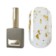 Топ HELLO Gold matte матовый без липкого слоя с поталью, 15 мл