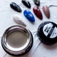 Металлизированная гель-краска Nailapex №1 серебро (Silver) , 5 г