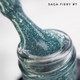 Гель-лак Saga Professional Fiery gel № 7 бирюзовый светоотражающий, 9 мл, фото 4