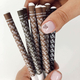 ZOLA Олівець для брів пудровий Powder Brow Pencil (Caramel), зображення 4
