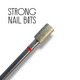 Фреза алмазная STRONG NAIL BITS цилиндр красная 0,43 см, фото 2