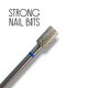 Фреза алмазная STRONG NAIL BITS цилиндр синяя 0,43 см, фото 2