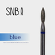 Фреза алмазная STRONG NAIL BITS пламя синяя 0,23 см, Другой вариант: 1 шт